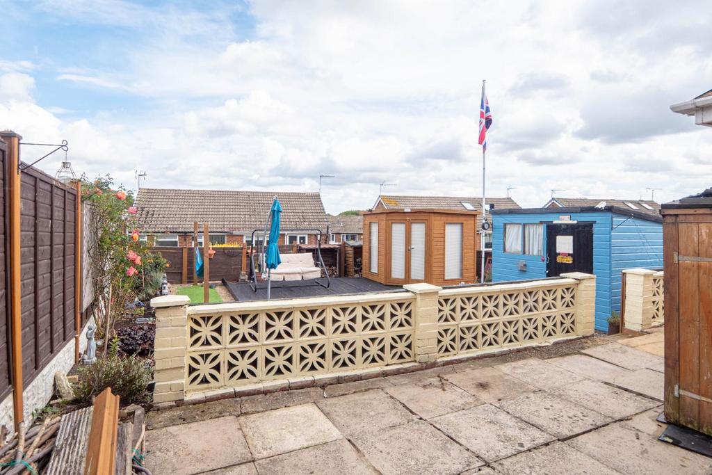 Rear patio