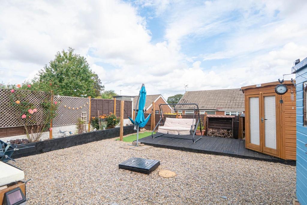 Rear garden