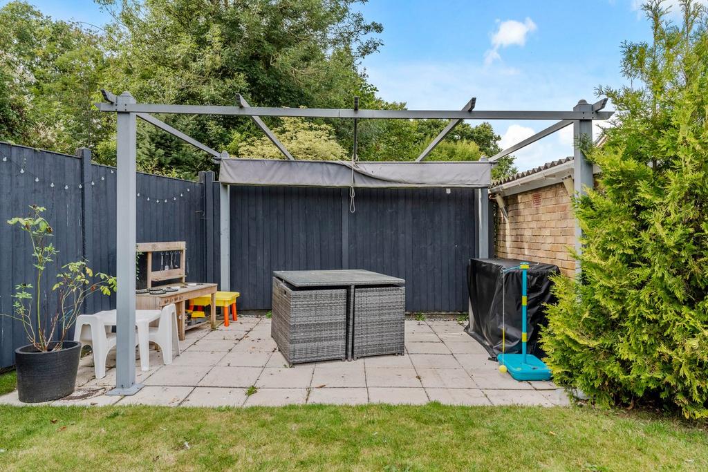 Rear Patio area