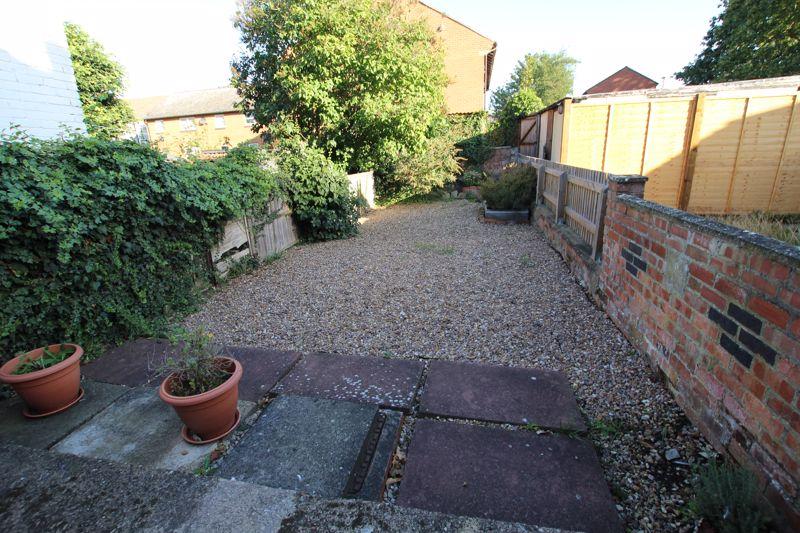 Rear courtyard...
