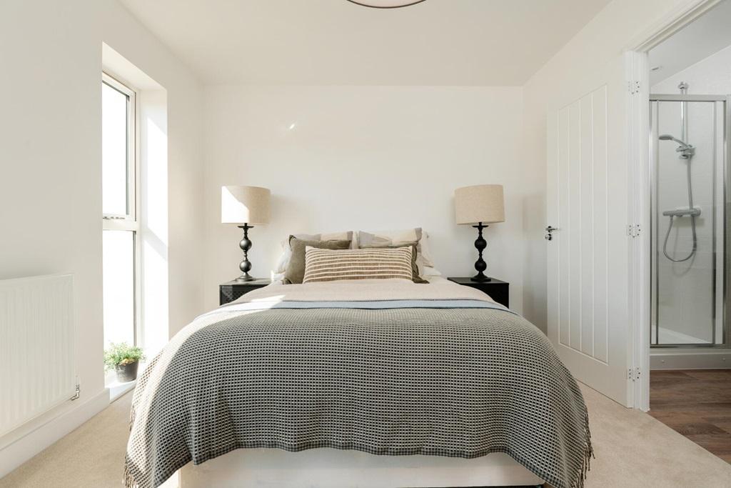 Example of an apartment bedroom
