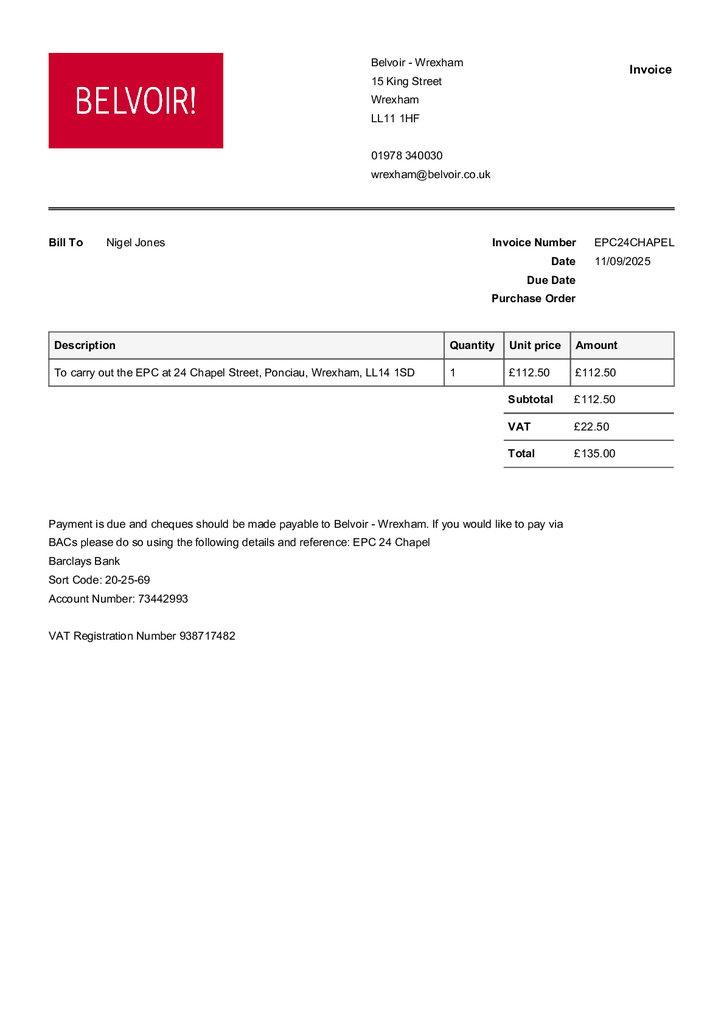 EPC Certificate