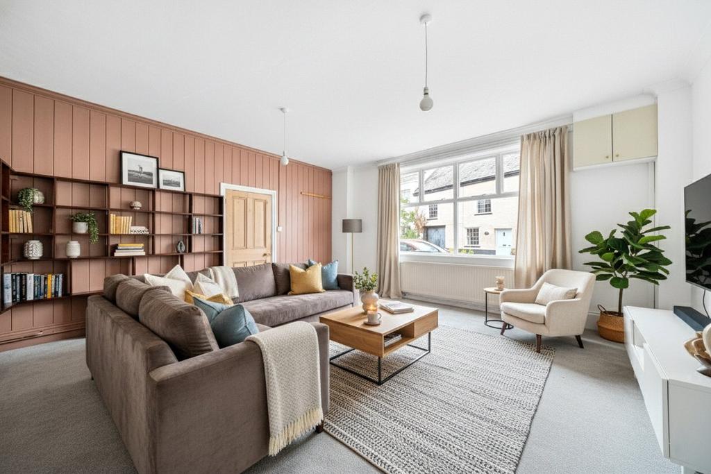 Staged Sitting Room