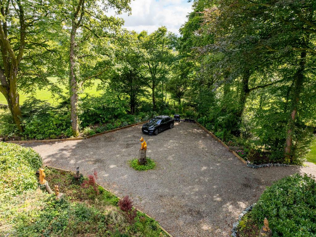 Parking and driveway