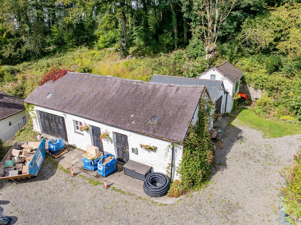 The outbuildings