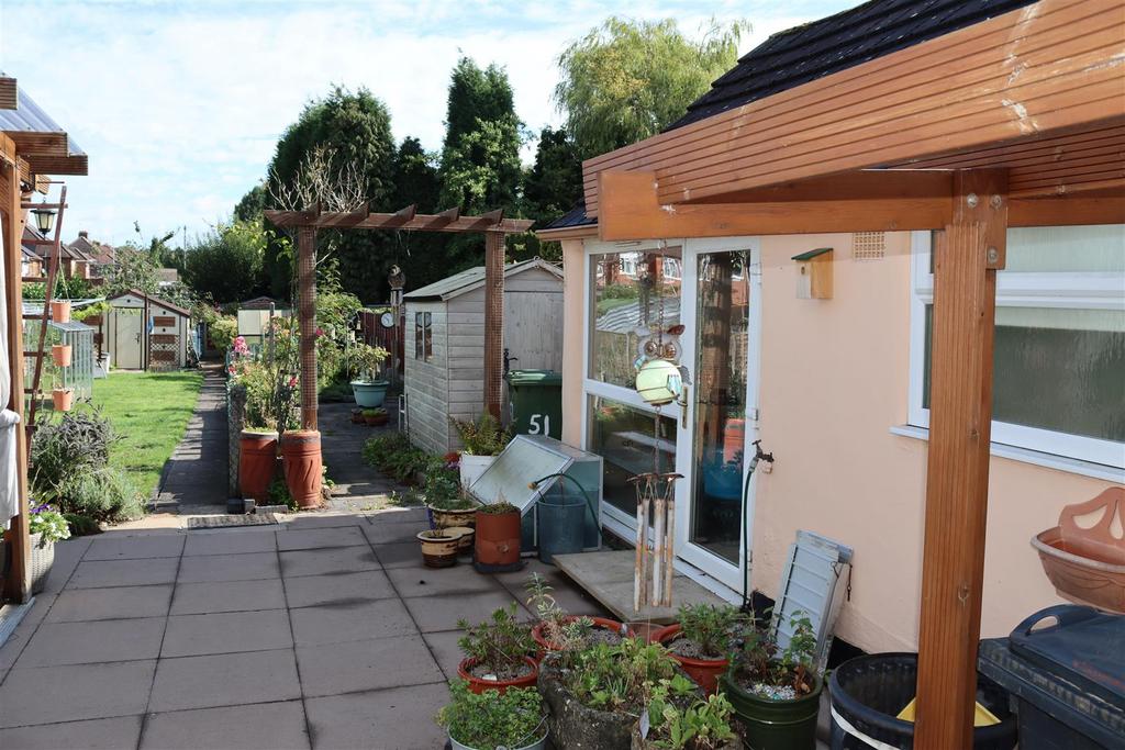 Rear garden