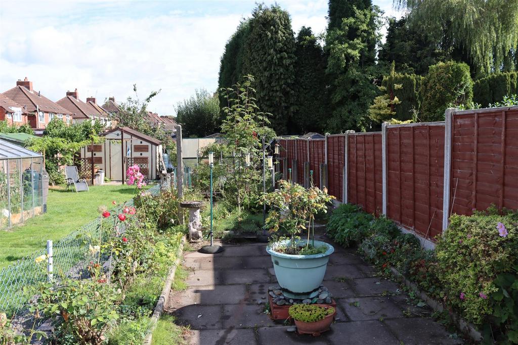 Rear garden