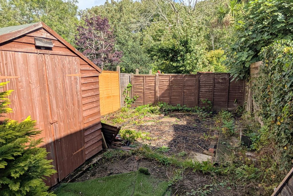 Rear garden