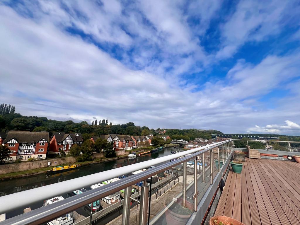 Roof terrace view, roof terrace