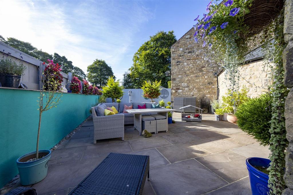 Enclosed Patio Garden