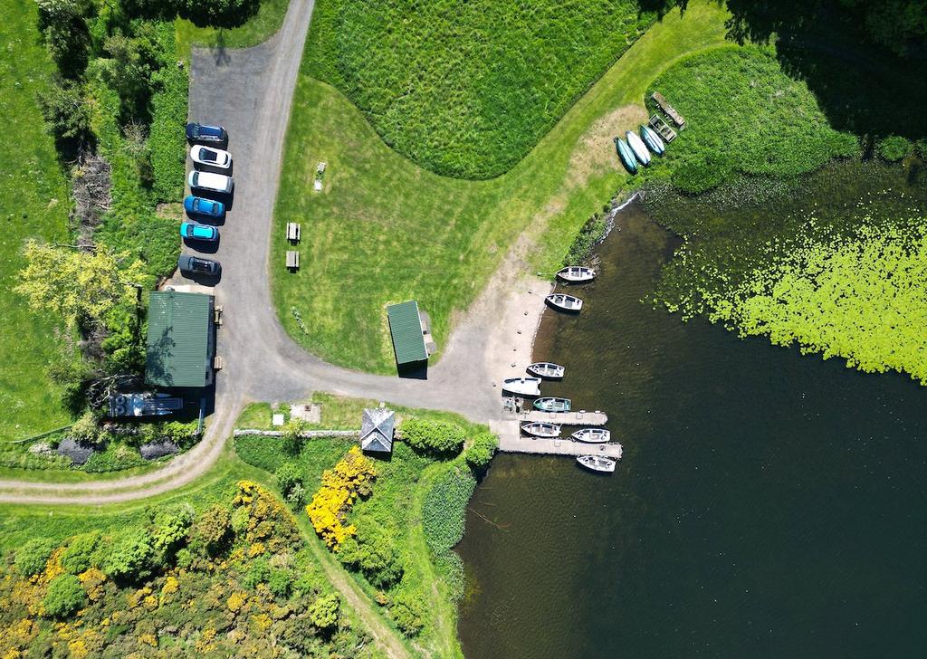 Overhead Fishing Hut
