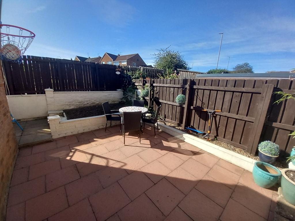 Rear garden