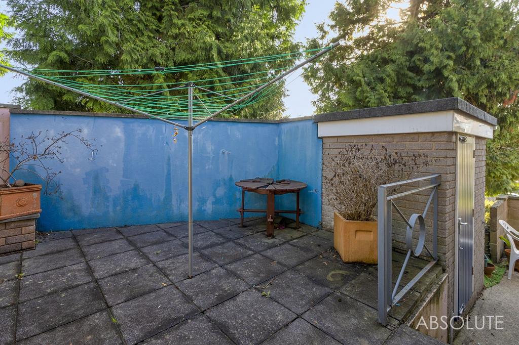 Rear patio