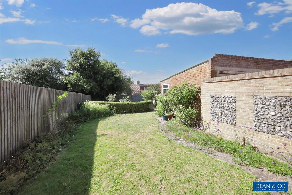 Rear garden