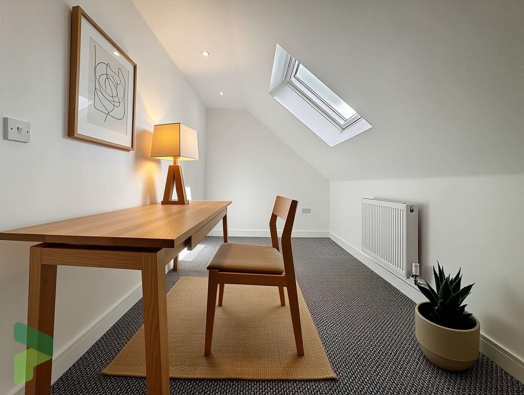 Virtually Staged Room