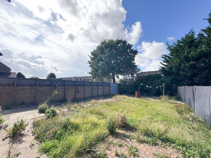 Rear garden