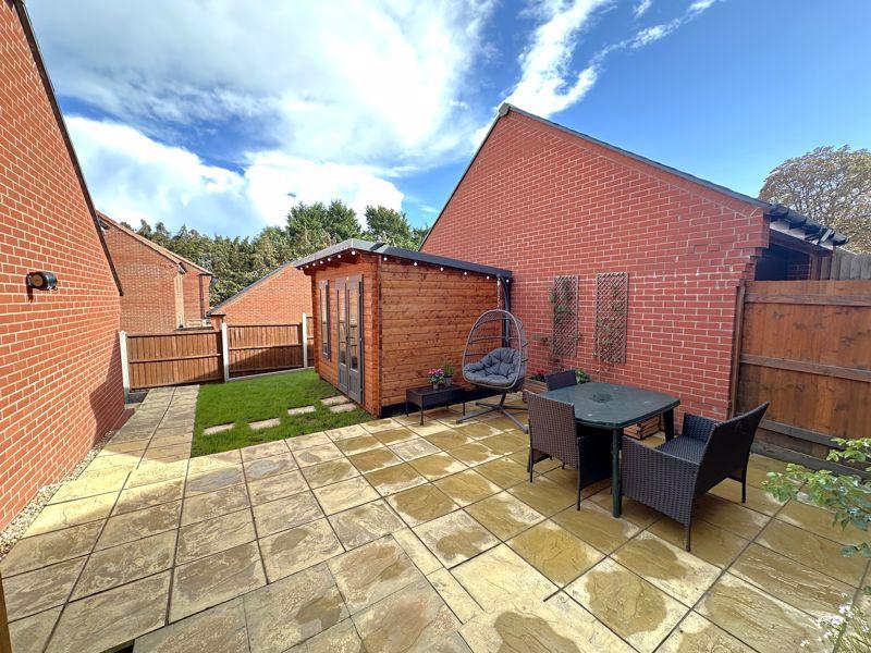 Rear garden