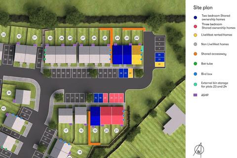 2 bedroom end of terrace house for sale, Ellery Corner, Holsworthy, Devon, EX22