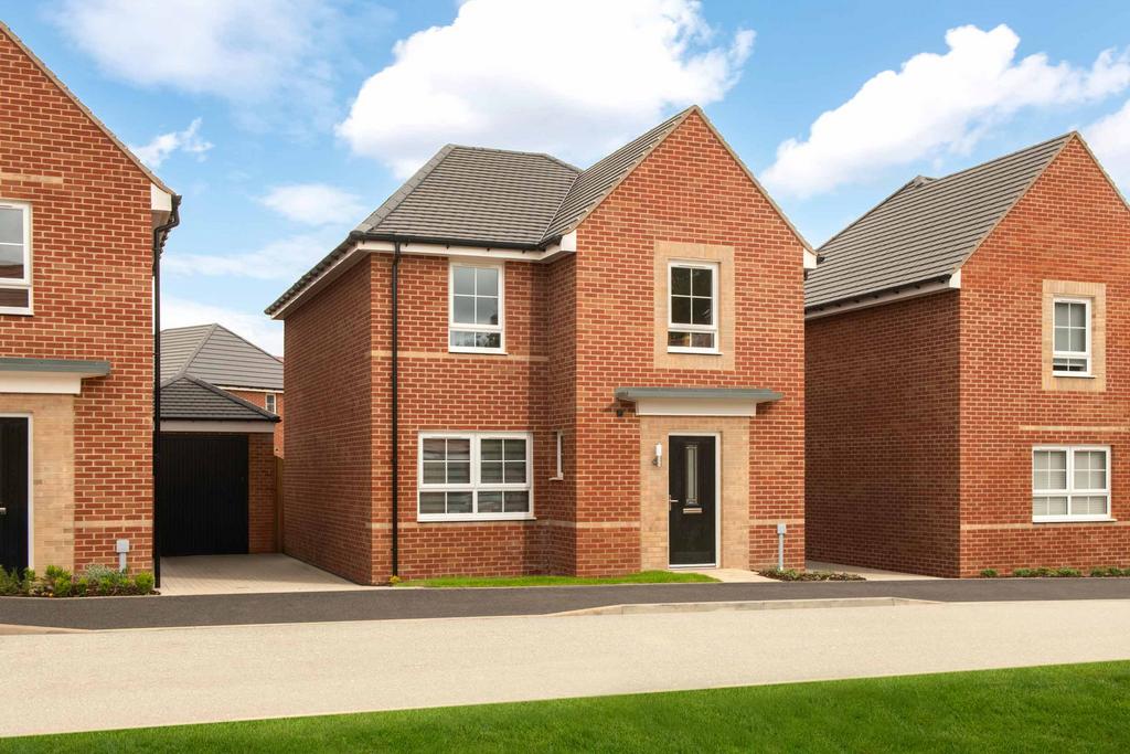 Outside view of 4 bedroom Kingsley home