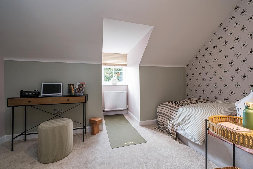 Interior shot of bed 3 in our 3 bed Knightwood...