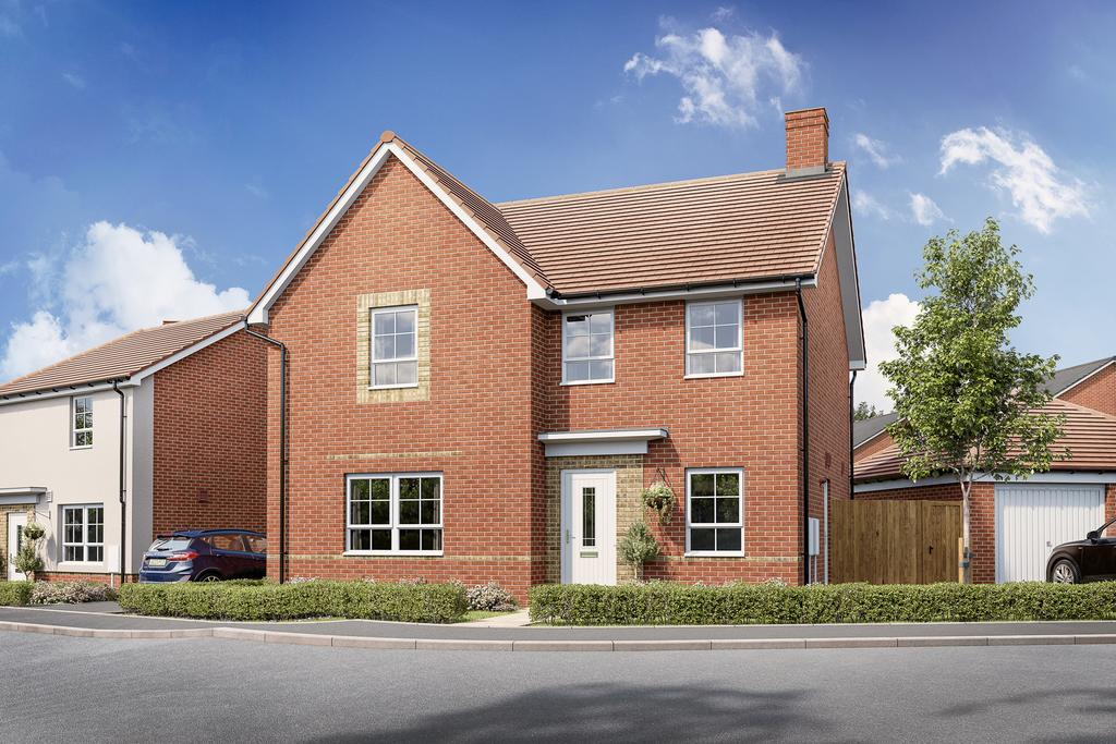 Outside of the 4 bedroom Rowan at Hawthorn Grove