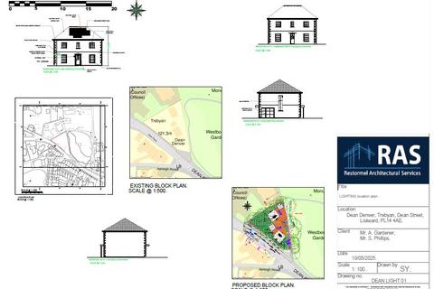 Plot for sale, “Create a Bespoke Four Bedroom Family Home in the Heart of Liskeard”
