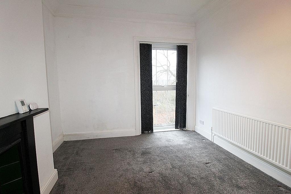 Living room, fireplace