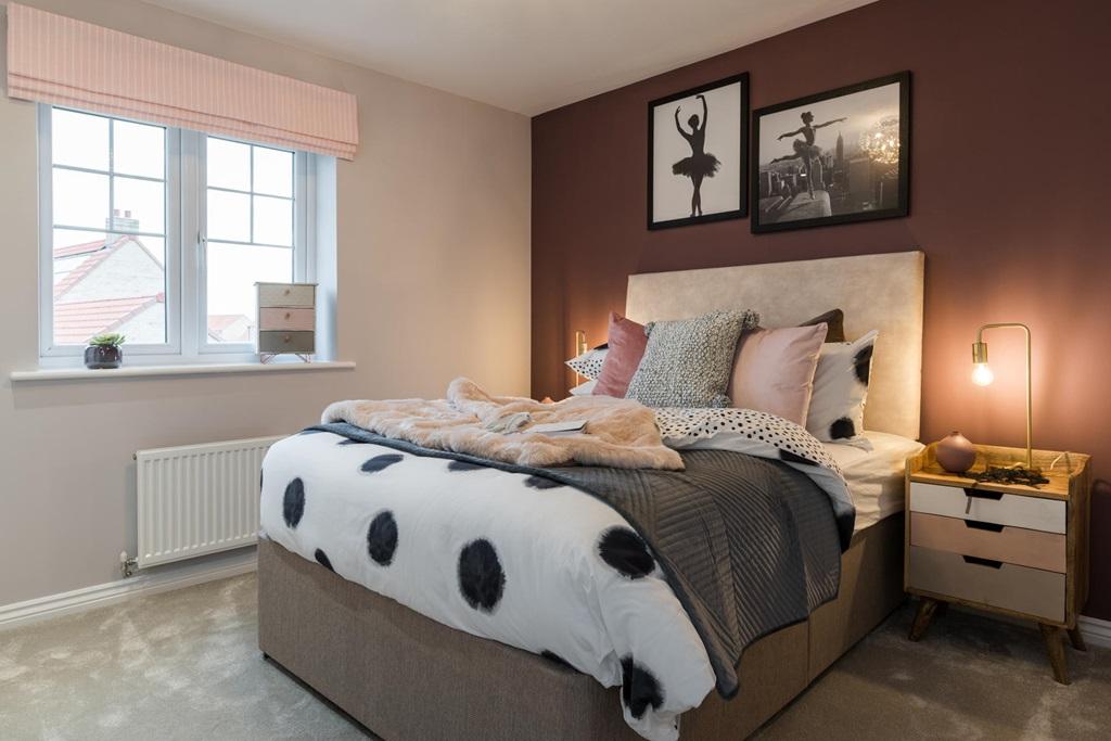 A third double bedroom perfect for guests