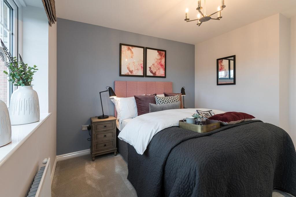 A second double bedroom ideal for guests