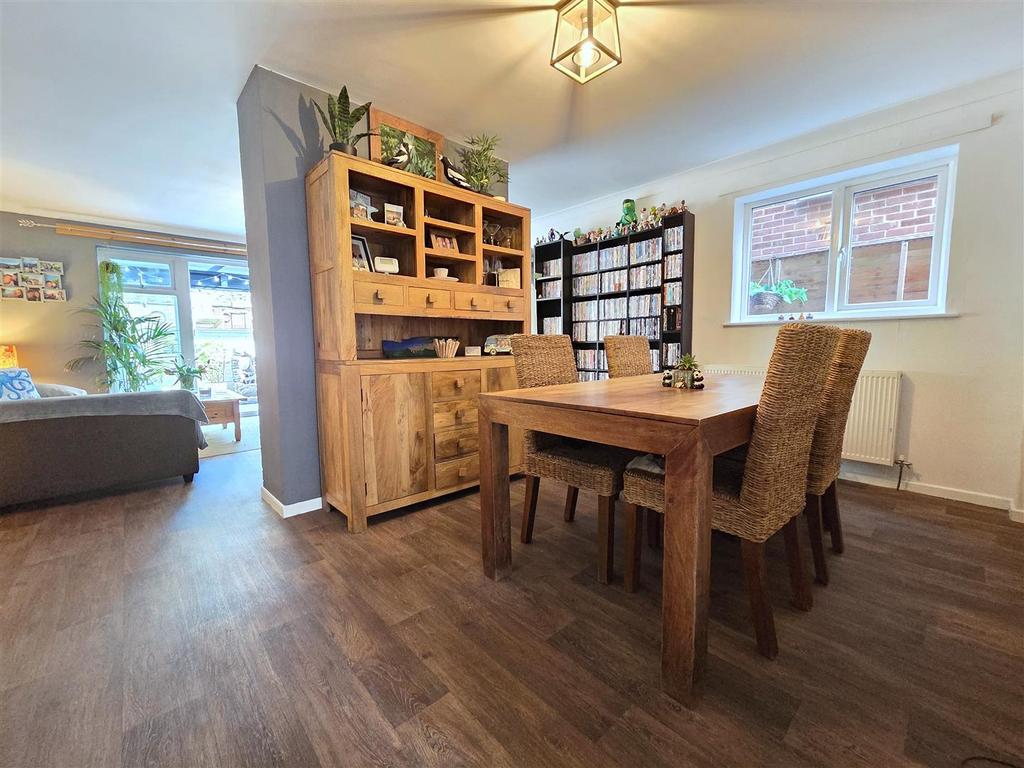 Living Room & Dining Area