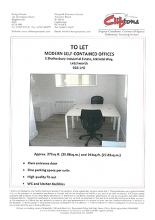 Office to rent, 1 Icknield Way Letchworth Garden City SG6 1HE