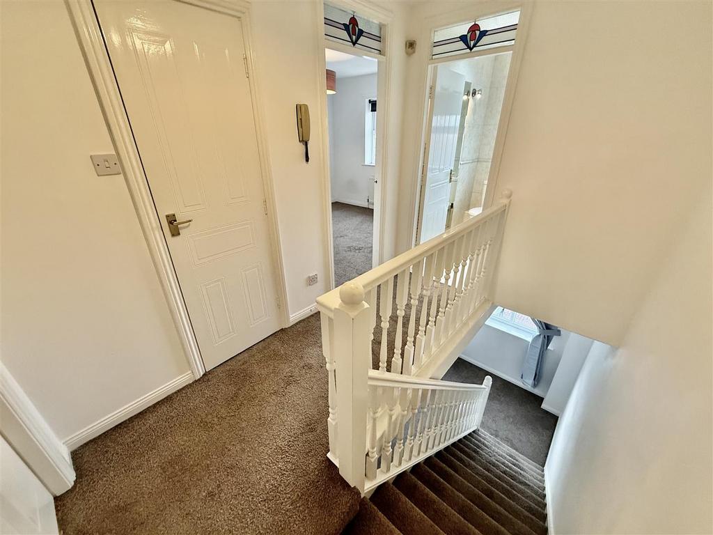 Stairs to second floor