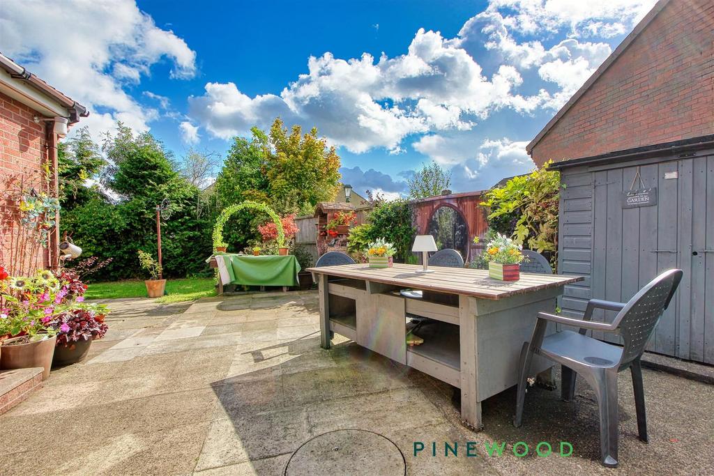 Rear garden