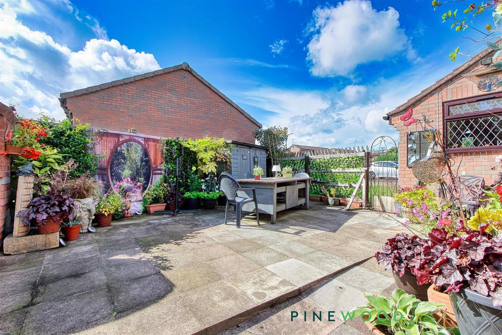 Rear garden