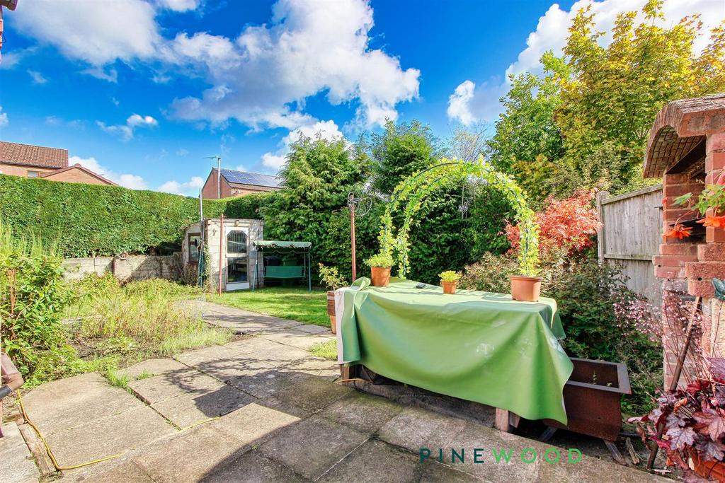 Rear garden