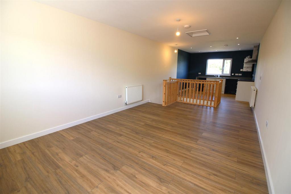 Open plan living area