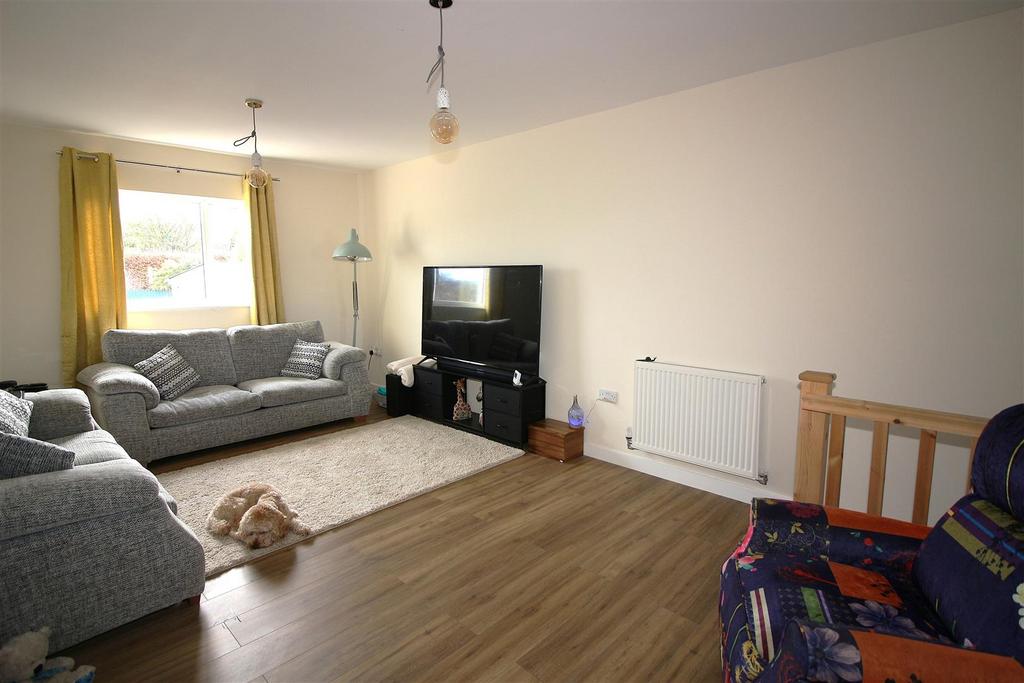 Open plan living area