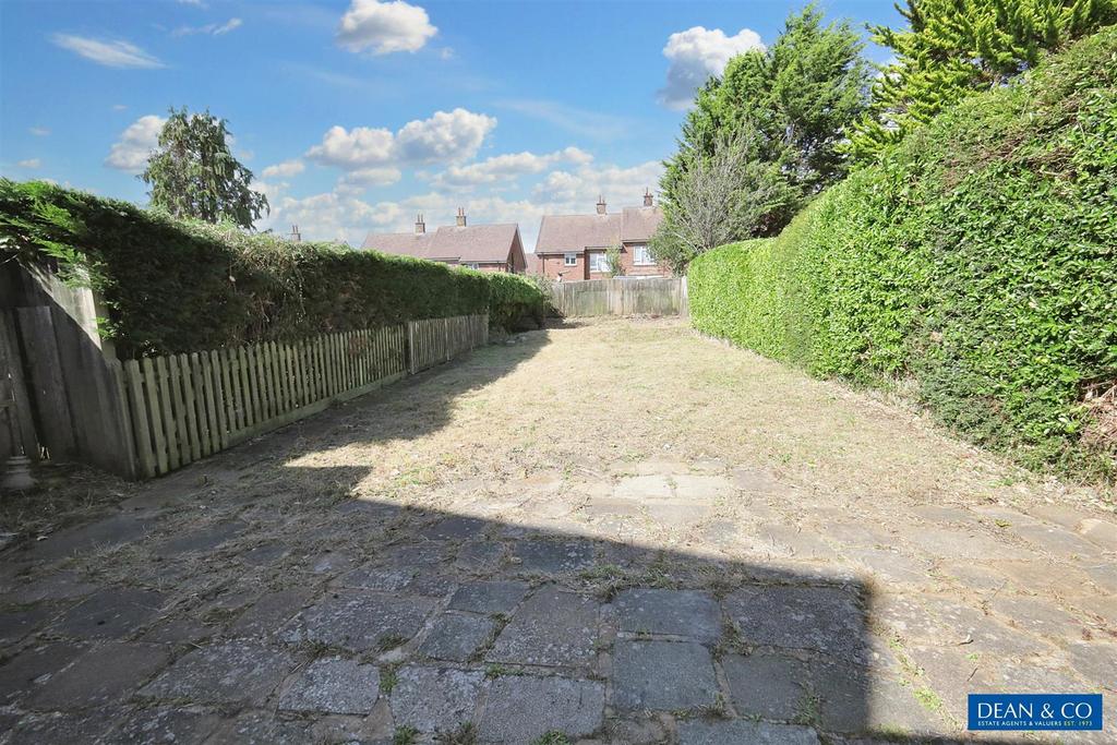 Rear garden