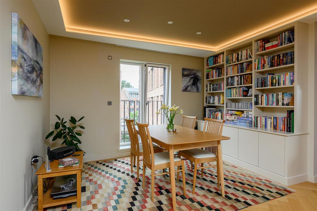 Open plan living dining kitchen