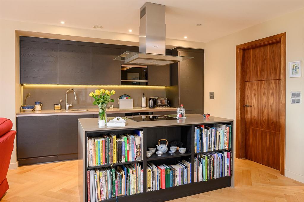 Open plan living dining kitchen