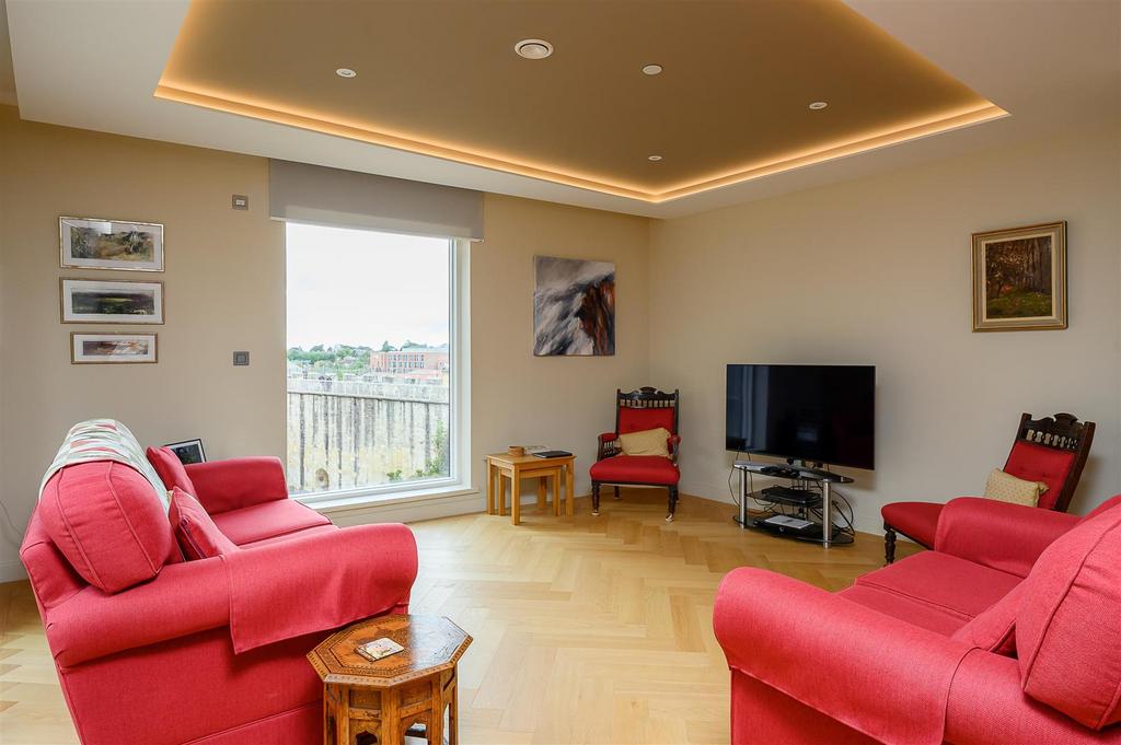Open plan living dining kitchen