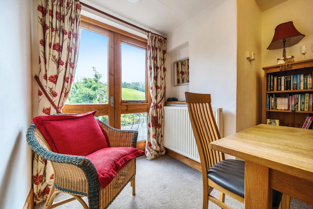 Dining Room with Patio Doors to Terrace