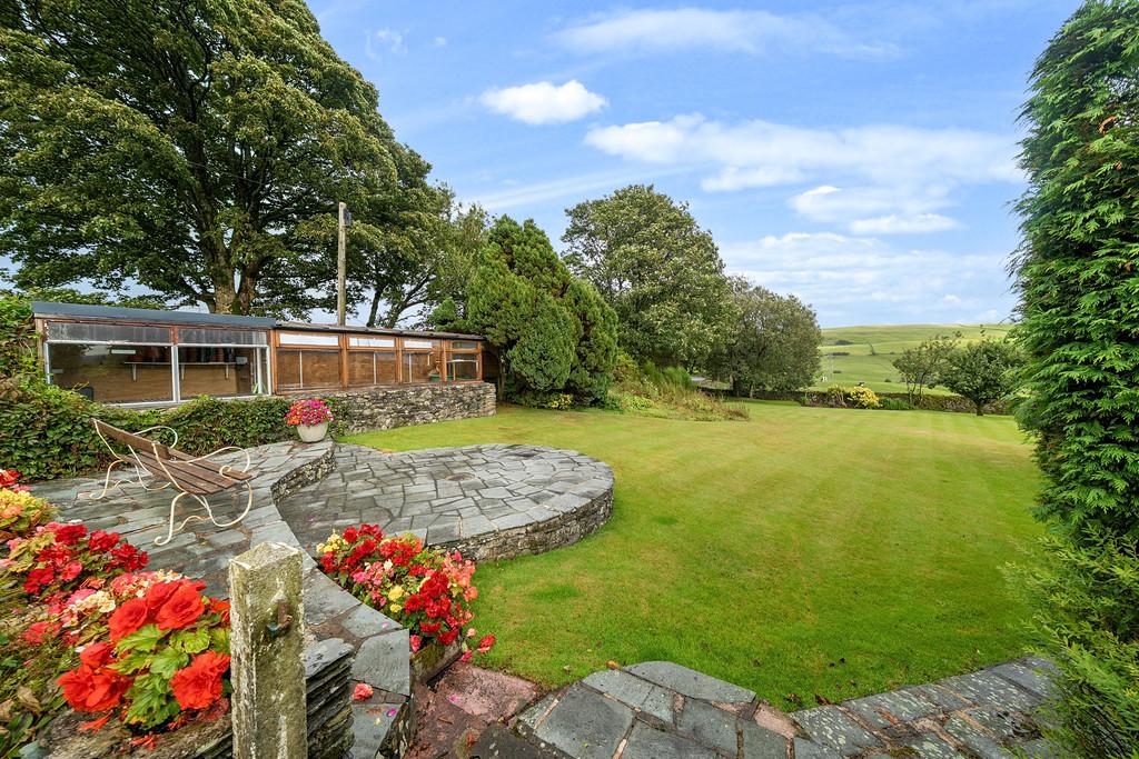 Rear garden