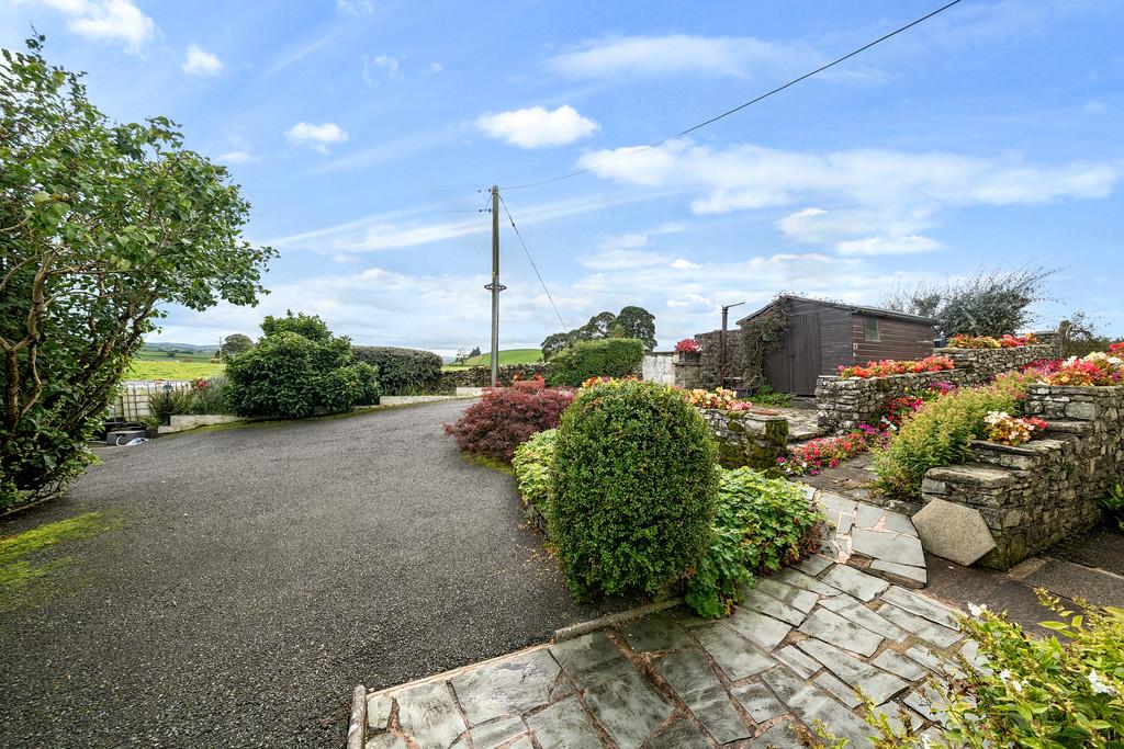 Front garden and driveway