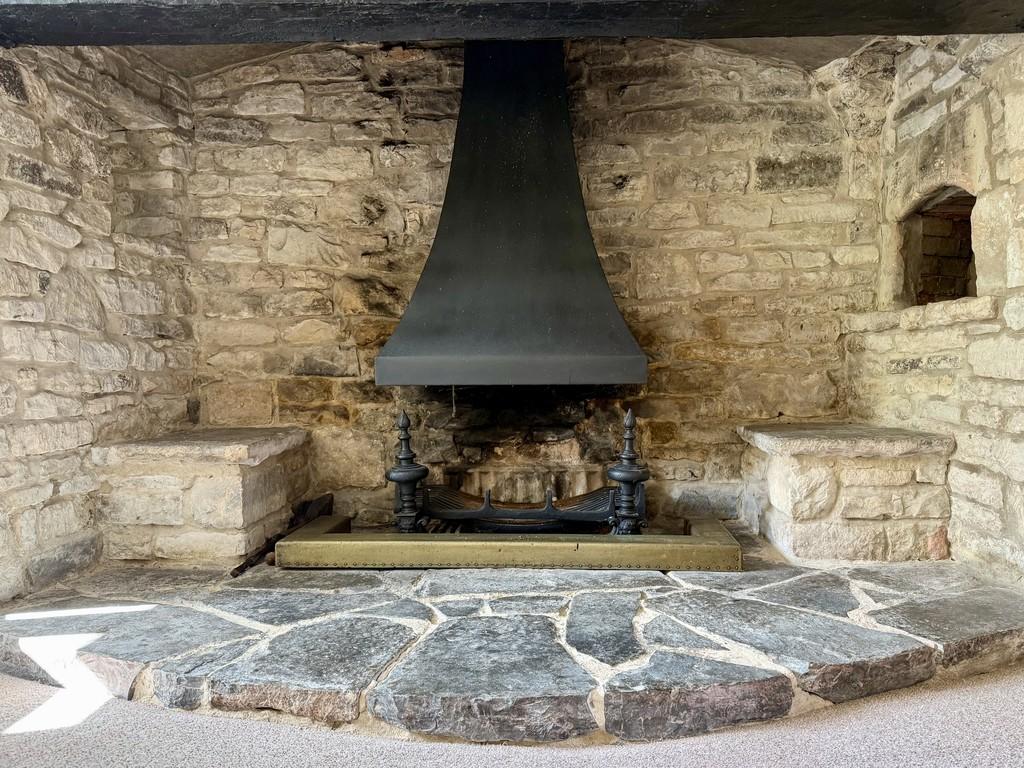 Inglenook in Family Room