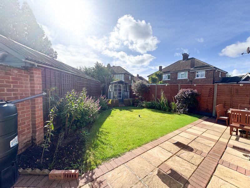 Rear garden