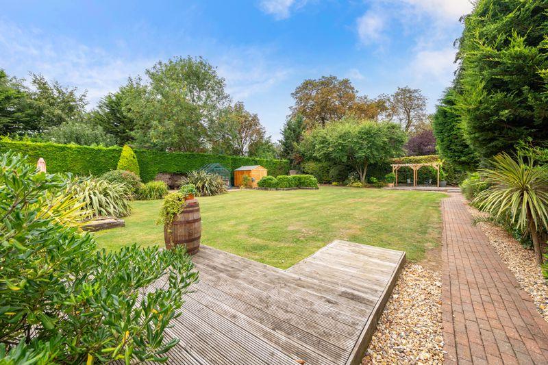 Rear garden