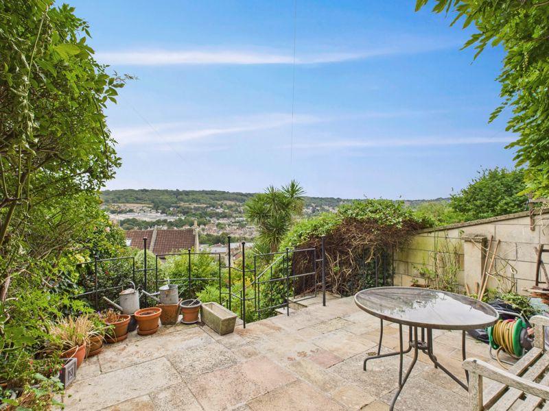 Patio seating area
