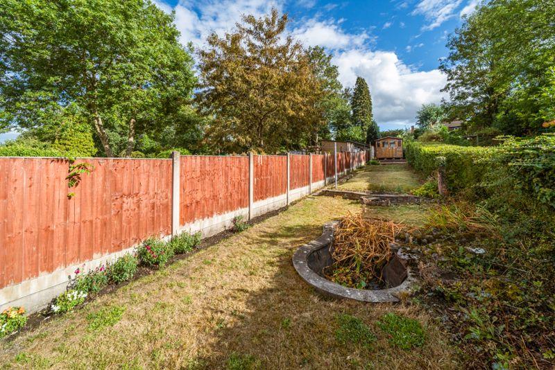 Rear garden