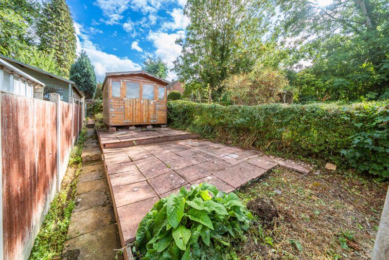 Rear garden